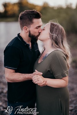 Sheep River Couple in Love, Okotoks, Canada