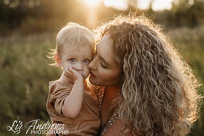 Mom and son 