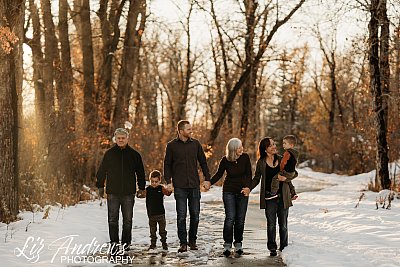 extended family session in October